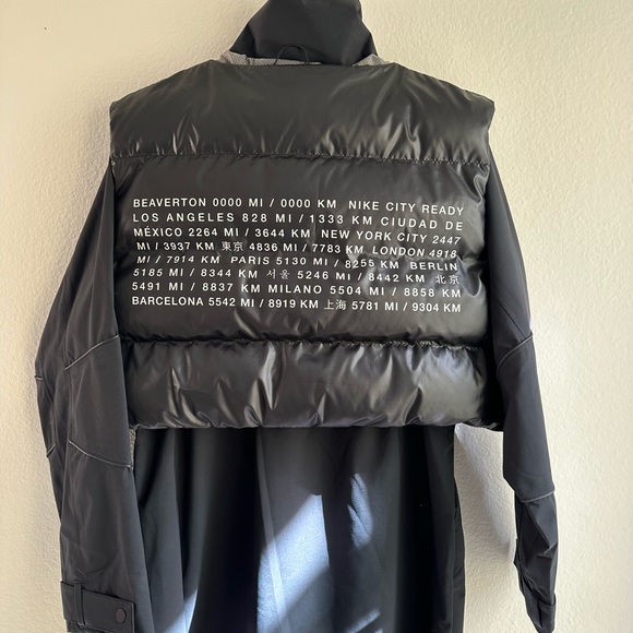 NIKE SPORTSWEAR CITY READY HOODED TRENCH COAT+DETACHABLE PUFFY VEST - Picture 3 of 10